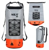Plecaki - NC17108 PLECAK WODOODPORNY 25L POMARAŃCZOWY NILS CAMP - miniaturka - grafika 1