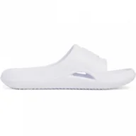 Klapki i japonki damskie - Damskie klapki Under Armour UA W Locker V SL - białe - UNDER ARMOUR - miniaturka - grafika 1