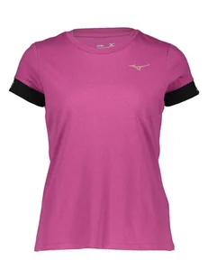 Mizuno Koszulka w kolorze różowym - Koszulki i topy damskie - miniaturka - grafika 1