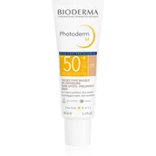 Podkłady do twarzy - BIODERMA Photoderm M SPF50+ Claire - krem koloryzujący z filtrem 40 ml - miniaturka - grafika 1
