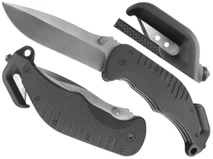Esp euro security products Nóż ratowniczy z gładkim ostrzem 034-037 - Survival - akcesoria - miniaturka - grafika 1