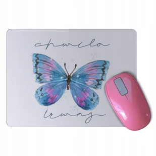 Podkładka pod mysz myszkę Z MOTYLEM MOTYL motylek - Podkładki pod mysz - miniaturka - grafika 1