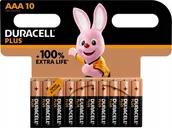 Baterie i akcesoria - Duracell Duracell Batterie Plus NEW -AAA MN2400/LR03 Micro 10St. - miniaturka - grafika 1