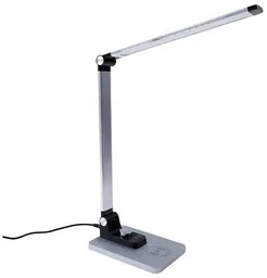 Lindby - Valtaris LED Lampa Stołowa CCT Silver/Black Lindby - Lampy stojące - miniaturka - grafika 1