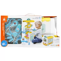 Zestaw lekarski 2w1 auto MEGA CREATIVE 483186 - Zabawy w naśladowanie dorosłych - miniaturka - grafika 1