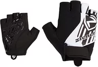 Rękawiczki - Ziener Męskie rękawiczki Crispin do jazdy na rowerze górskim, krótkie palce, oddychające, amortyzujące, białe, 10 - miniaturka - grafika 1