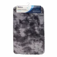 Dywaniki łazienkowe - Dywanik łazienkowy Shaggy 50 x 80 cm szary Malva - miniaturka - grafika 1