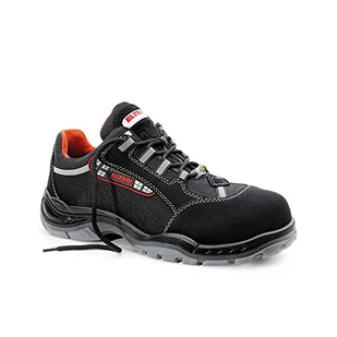 ELTEN SENEX ESD S2 męskie buty ochronne, buty robocze, półbuty ochronne, certyfikowane zgodnie z normą EN ISO 20345: S2, nasadka z tworzywa sztucznego (czarna), EU 45 - Biuro i firma OUTLET - miniaturka - grafika 1