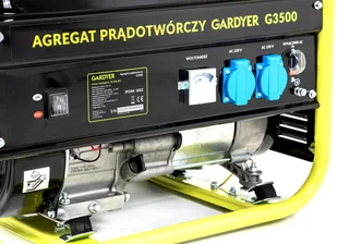 Agregat prądotwórczy GARDYER Agregat prądotwórczy G3500  - Agregaty prądotwórcze - miniaturka - grafika 6