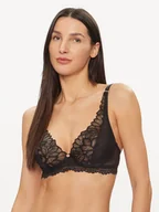 Biustonosze - Wonderbra Biustonosz z fiszbiną WB000ARH Czarny - miniaturka - grafika 1