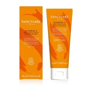 Sanctuary Spa Vitamin C Nawilżający żel do twarzy 75ml - Żele do mycia twarzy - miniaturka - grafika 1