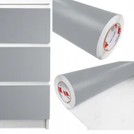 Okleiny - Folia Matowa Szara Meblowa Oklej Meble Kuchenne - miniaturka - grafika 1