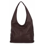 Torebki damskie - Uniwersalne Torebki Damskie Shopper Bag firmy Hernan HB0141 Czekoladowa - miniaturka - grafika 1