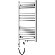 Grzejniki łazienkowe - Mexen Ares grzejnik elektryczny 900 x 500 mm, 300 W, chrom - W102-0900-500-2300-01 - miniaturka - grafika 1