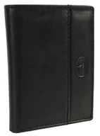 Portfele - Portfel Męski Skórzany EL FORREST Skóra Bydlęca Pionowy Bez Zapięcia Dwa Skrzydełka Dodatkowy Suwak RFID 859 61 13 x 10 x 3 [cm] - miniaturka - grafika 1