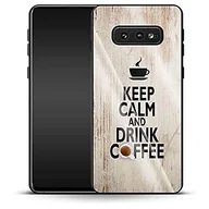 Etui i futerały do telefonów - Luksusowe etui na telefon komórkowy Drink Coffee Samsung Galaxy S10e - miniaturka - grafika 1