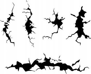 Vallejo Vallejo: Stencils - Cracked Wall