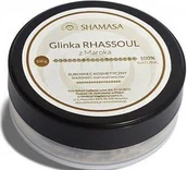 Olejki do ciała i włosów - SHAMASA SHAMASA GLINKA RHASSOUL Z MAROKA 100% 100G - miniaturka - grafika 1