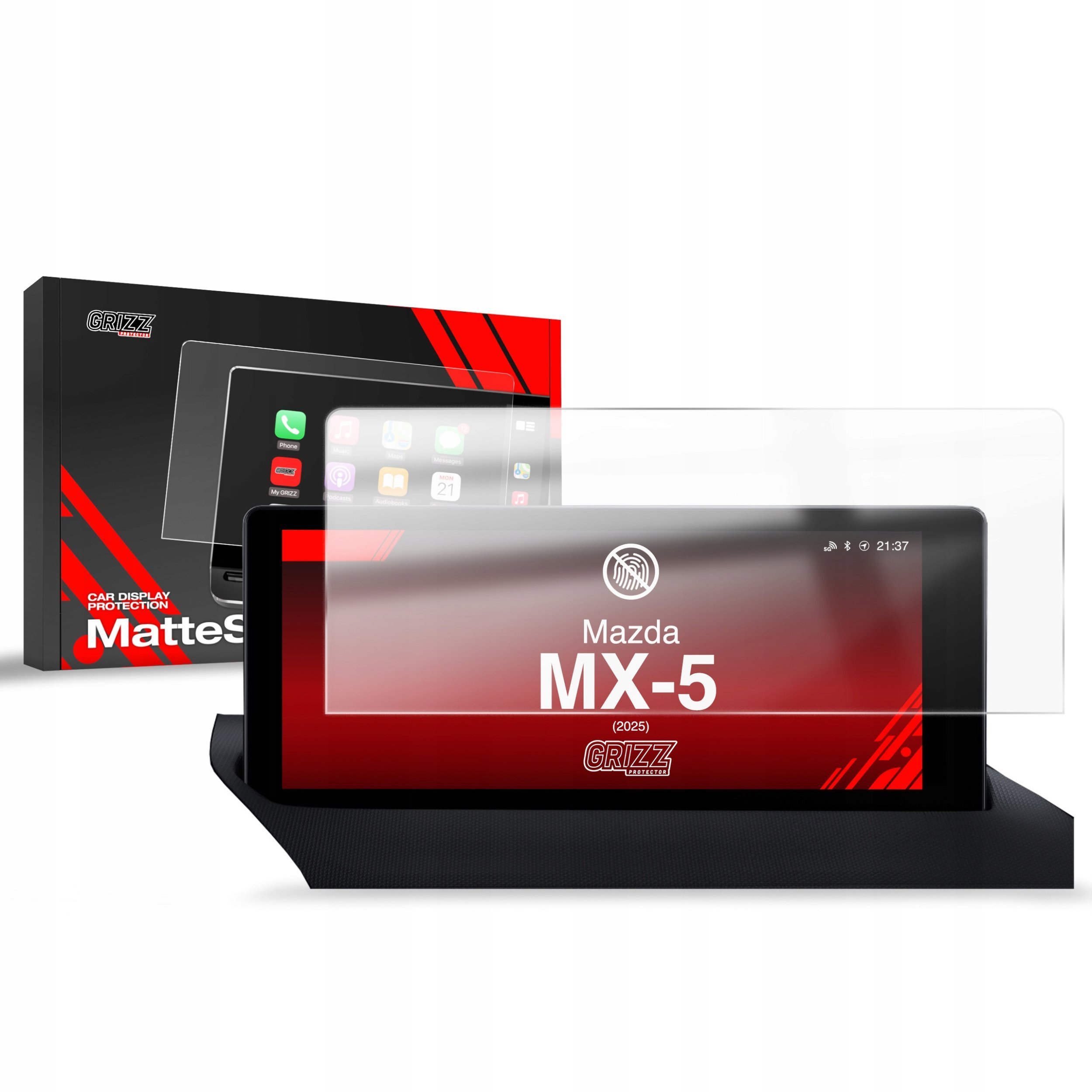 GrizzGlass CarDisplay Protection do Mazda MX-5 8,8