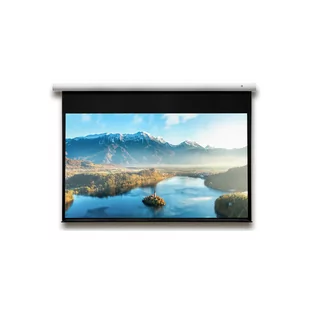 DELUXX® Advanced Elegance 240 x 180 cm Matt White Polaro ekran elektryczny 4:3 (118") - Ekrany projekcyjne - miniaturka - grafika 1