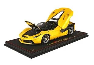 Bbr Ferrari Laferrari Aperta Yellow 1:18  Bb3182230Die - Samochody i pojazdy dla dzieci - miniaturka - grafika 1