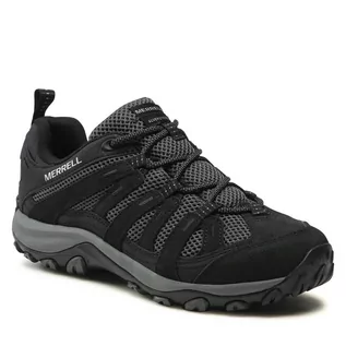 Buty trekkingowe męskie - Trekkingi Merrell Alverstone 2 J036907 Black/Granite - grafika 1