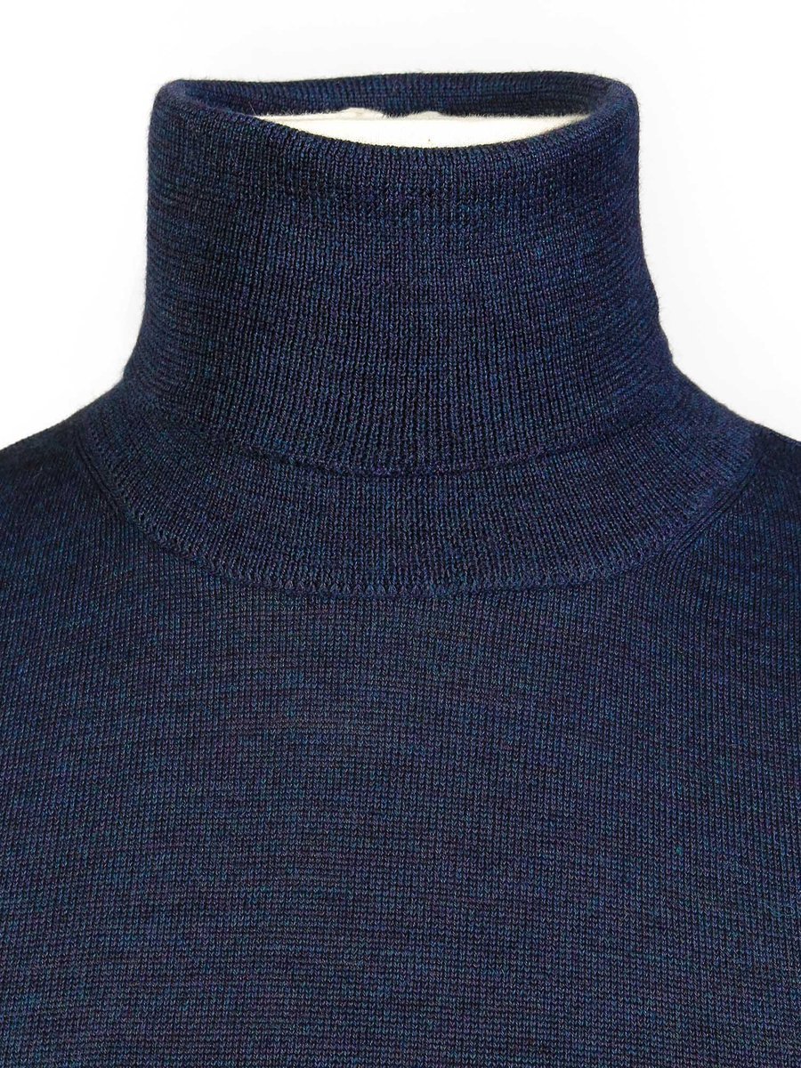 Granatowy golf męski SW76 XL