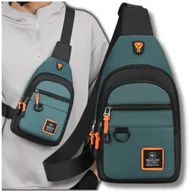 Torebki damskie - Plecak sportowy torba wodoodporna męska na ramię lekka saszetka - miniaturka - grafika 1