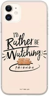 Etui i futerały do telefonów - Etui na  IPHONE 12 PRO MAX Friends 012 Beżowy - miniaturka - grafika 1