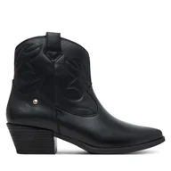 Botki damskie - Kowbojki Pikolinos W5Z-8551 Czarny - miniaturka - grafika 1