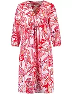 Sukienki - GERRY WEBER Edition Sukienka damska 885005-66264, fioletowa/różowa/czerwona/pomarańczowa, nadruk: 42, liliowy/różowy/czerwony/pomarańczowy nadruk, 42 - miniaturka - grafika 1