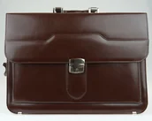 Teczki i aktówki - Teczka Beryl - Stefania Brązowy - miniaturka - grafika 1