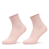 Skarpetki damskie - Skarpety wysokie damskie Calvin Klein 701229681 Różowy - miniaturka - grafika 1