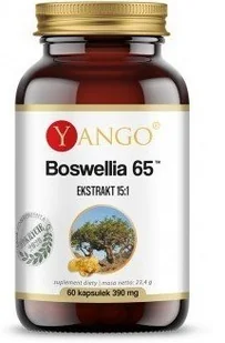 Yango Boswellia 65 120 kaps Yango 7CA1-2456D - Suplementy naturalne - miniaturka - grafika 1