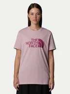 Koszulki i topy damskie - The North Face T-Shirt Easy NF0A8A6G Różowy Loose Fit - miniaturka - grafika 1