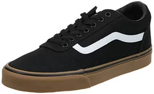 Trampki męskie - Vans męski Ward Canvas Sneaker - czarny - 41 EU - grafika 1