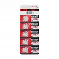 Baterie i akcesoria - Maxell CR1620 bateria litowa guzikowa, 1er Blister VE = 1 11238400 - miniaturka - grafika 1