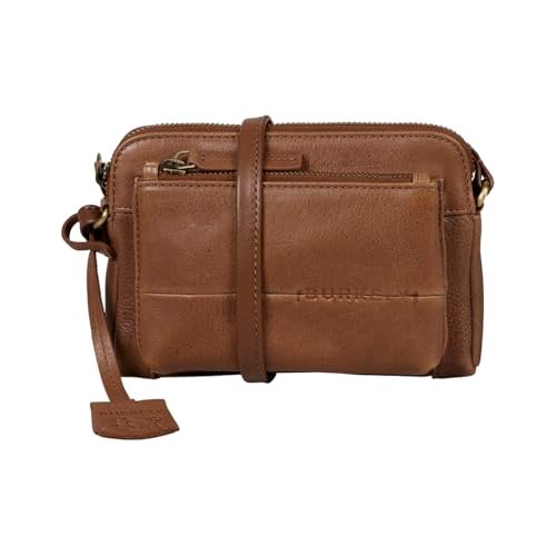 Burkely Natural Norah Mini Bag damska Crossbody, Cognac, jeden rozmiar, Koniak, 70AA