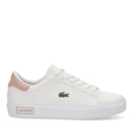 Buty trekkingowe damskie - Buty Dziecko Lacoste Powercourt biały - miniaturka - grafika 1