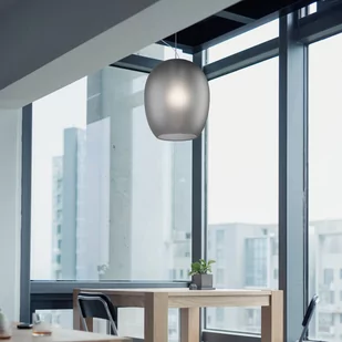 Casablanca Anua lampa wisząca 1-pkt. szara matowa - Lampy sufitowe - miniaturka - grafika 2