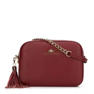 Torebki damskie - Damska listonoszka skórzana pudełkowa na łańcuszku - miniaturka - grafika 1