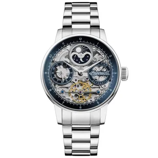 Zegarek Ingersoll I07707 The Jazz Dual Time - Zegarki męskie - miniaturka - grafika 1