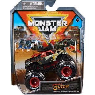 MONSTER JAM TRUCK AUTO TERENOWE SPIN MASTER SERIA 34 PIRATE'S CURSE 1:64 - Samochody i pojazdy dla dzieci - miniaturka - grafika 1