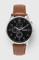 Zegarki męskie - Hugo Boss zegarek 1513812 męski kolor brązowy - miniaturka - grafika 1