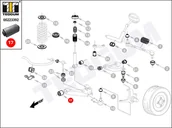 Wahacze - Silentblok wahacza TEDGUM 00223392 5456001G00 - miniaturka - grafika 1