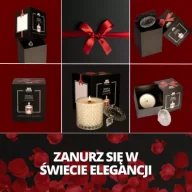 Świece - Big Nature Świeca sojowa zapachowa Róża 485 g - miniaturka - grafika 1