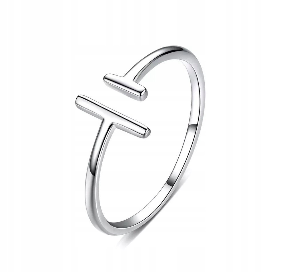 Pierścionek Srebrny Pierścionek Minimalist Srebro 925 Trusky
