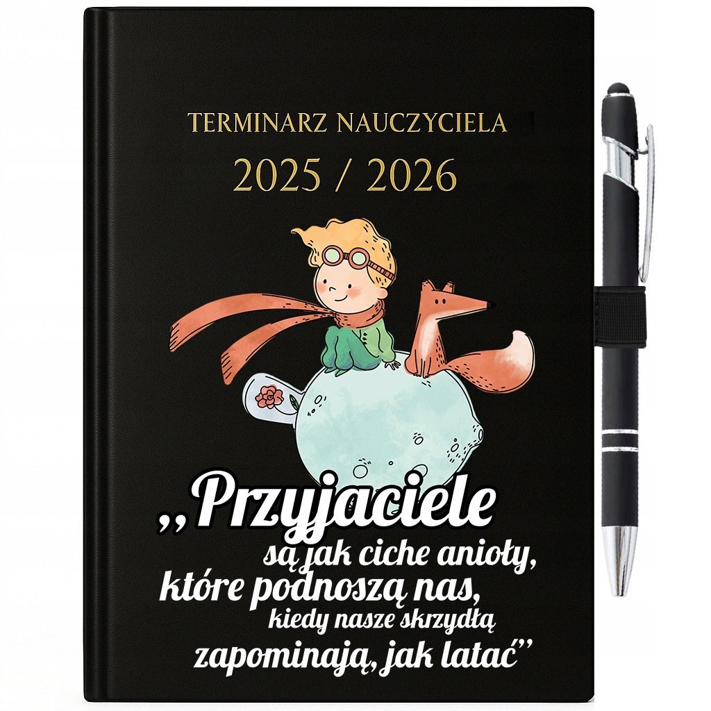 Kalendarz a5 25/26 prezent funkcjonalny prezent dla nauczyciela na koniec
