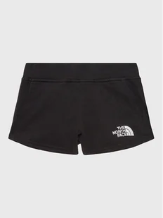 The North Face Szorty sportowe NF0A82EK Czarny Regular Fit - Spodenki damskie - miniaturka - grafika 1