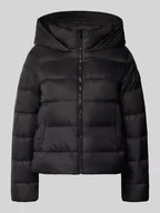 Kurtki damskie - Kurtka puchowa o kroju regular fit z naszywką z logo - miniaturka - grafika 1